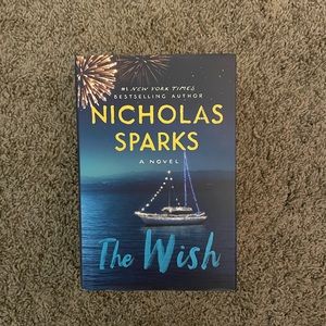 Nicholas Sparks “The Wish” Hardback Book